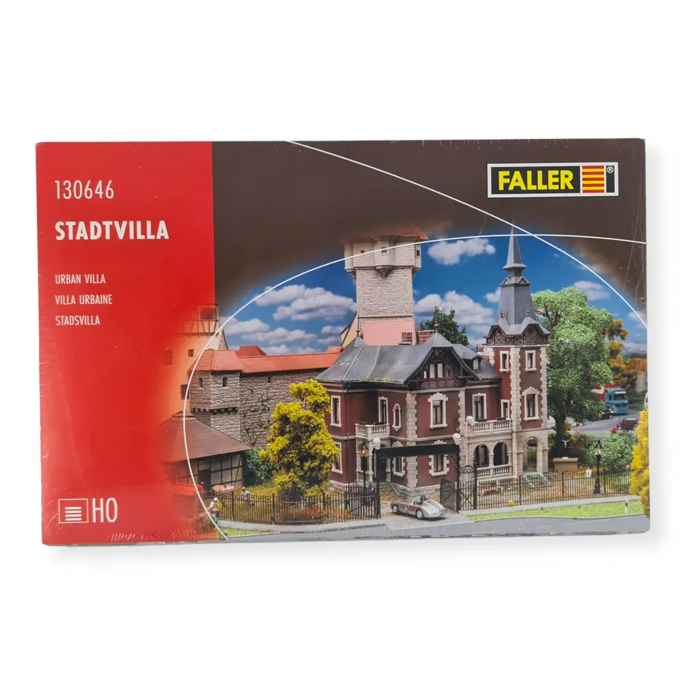 Une Villa de ville - Faller 130646 - HO 1/87 - 186x176x254 - 5
