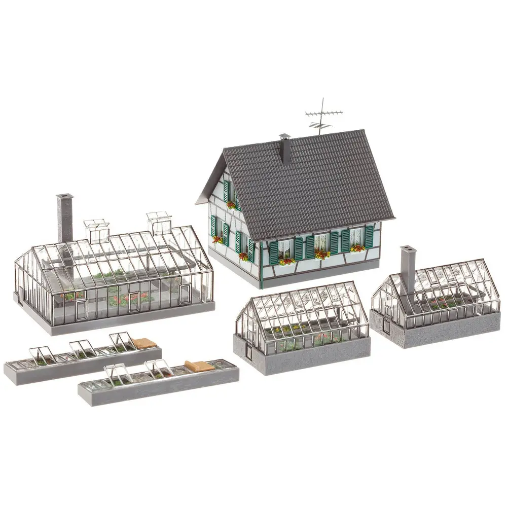Exploitation Horticole + Jardinière - Faller 130253 - HO 1/87 - EP. II  - 2