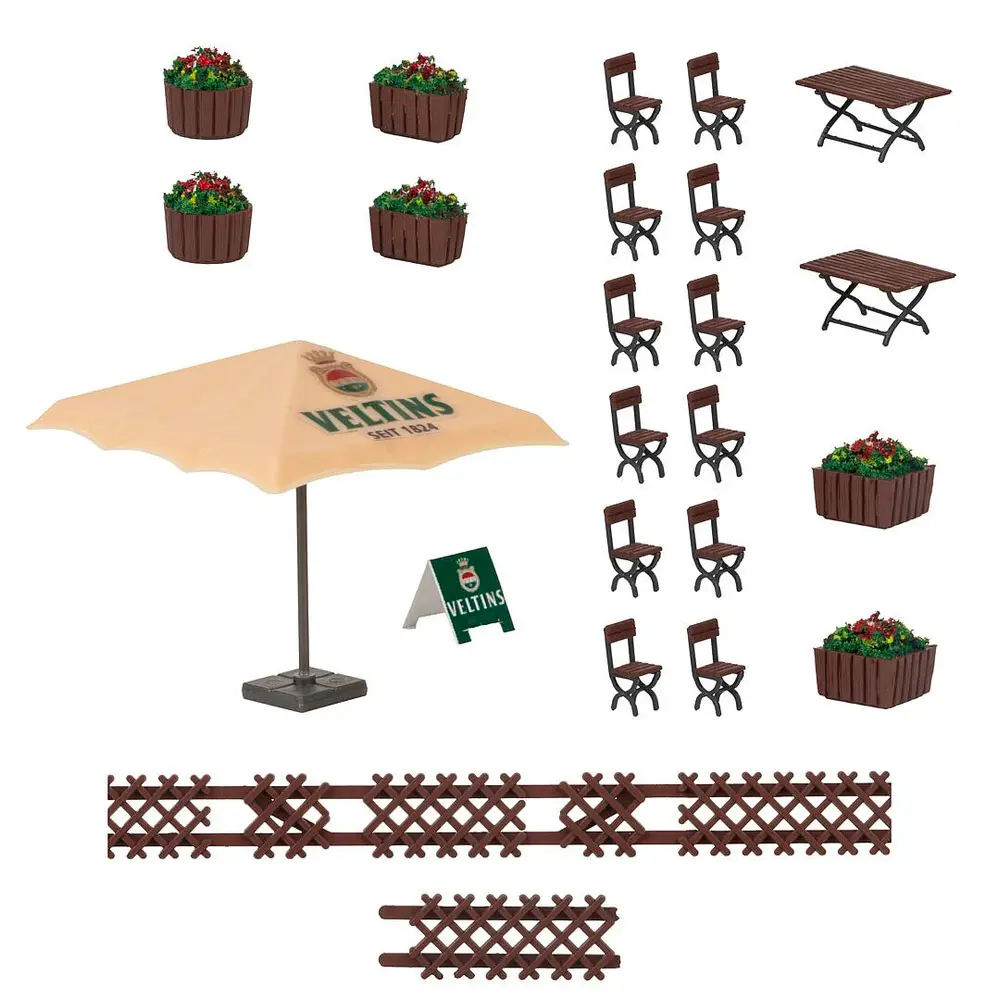 Auberge de campagne Veltins - Faller 130619 - HO 1/87 - 3