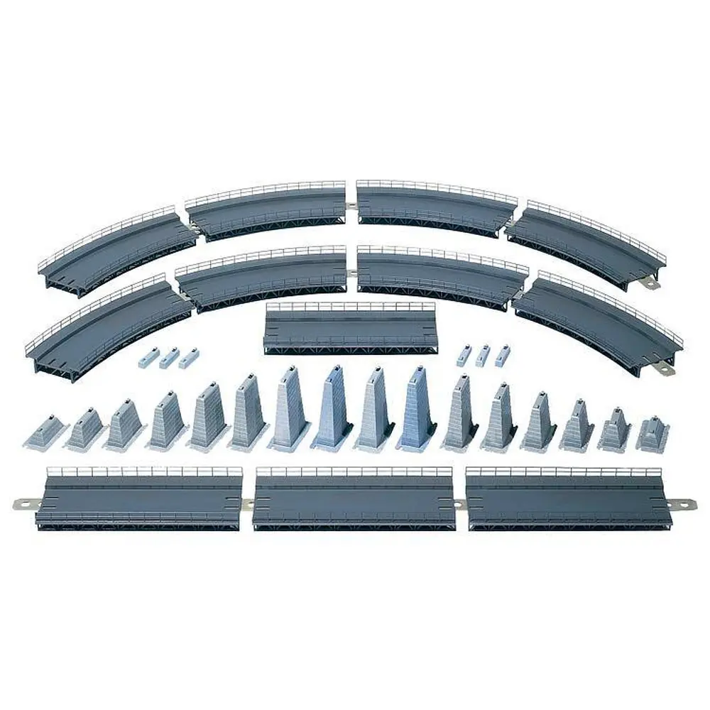 Rampe Composée FALLER 120471 188 x 71 mm - R :  473.5 mm - HO 1 : 87 - 2