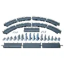 Rampe Composée FALLER 120471 188 x 71 mm - R :  473.5 mm - HO 1 : 87 - 2