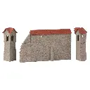 Murailles Vieille Ville & tour de défense - Faller 130693 - HO 1/87 EP I - 5