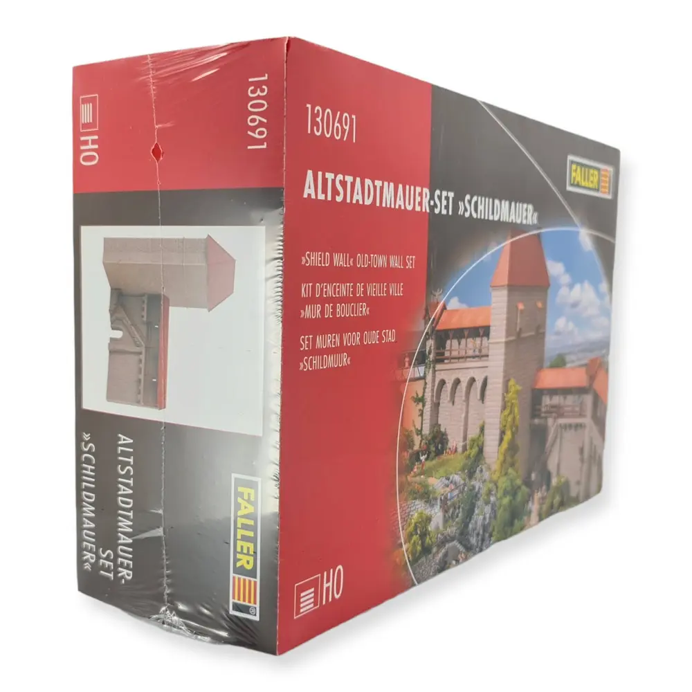 Set murs protection de la vieille Ville - FALLER 130691 - HO 1/87 - EP I - 2