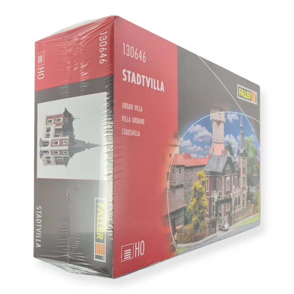 Une Villa de ville - Faller 130646 - HO 1/87 - 186x176x254 - 6