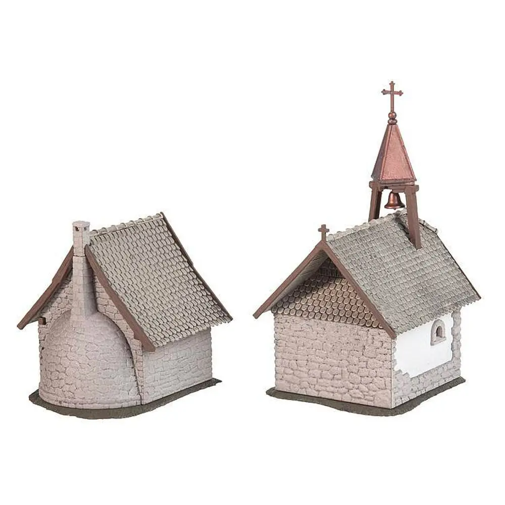 Chapelle de ferme et fournil - FALLER 130571 - HO 1/87 - EP I - 2