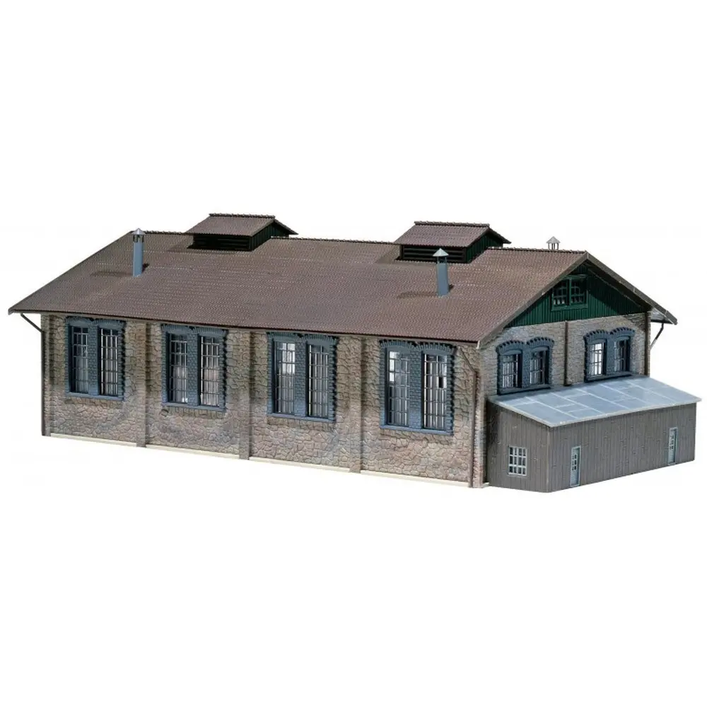 Remise à locomotives, 2 places - FALLER 120165 - HO 1/87 - 2