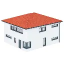 Maison WeberHaus ModernLife - Faller 130648 - HO 1/87 - EP VI - 140 x 119 x 91 mm - 7