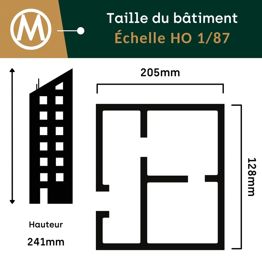 Set murs protection de la vieille Ville - FALLER 130691 - HO 1/87 - EP I - 5