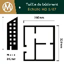 Set murs protection de la vieille Ville - FALLER 130691 - HO 1/87 - EP I - 5