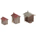 Cabanes ferroviaires - FALLER 120211 - HO 1/87 - 2