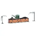 Dépôt de charbon - FALLER 120286 - HO 1/87 - EP II - 2