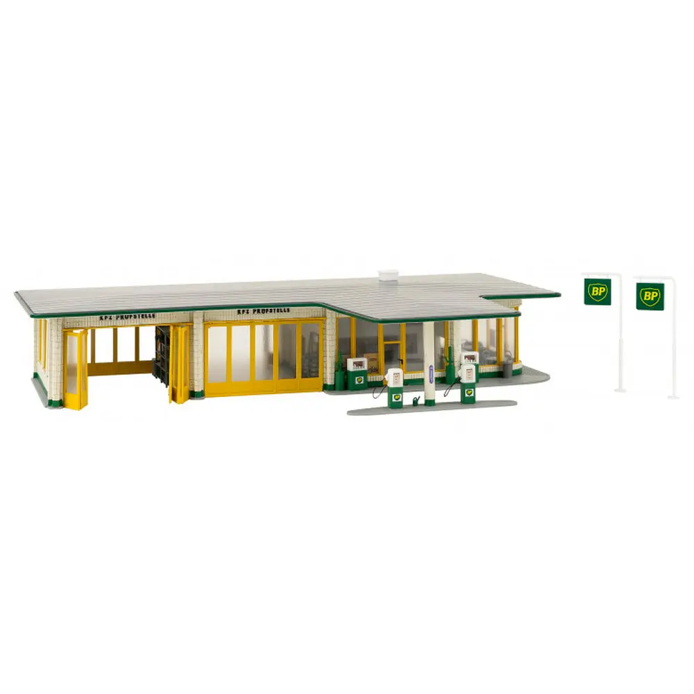 Station service BP - Faller 130592 - HO 1/87 - 2
