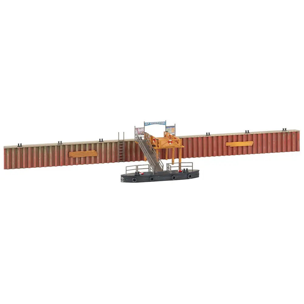 Quai de Navire - Faller 130511 - HO 1/87 - 3