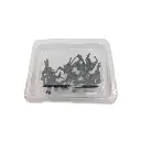 Kit de 2 attelages conducteurs de courant Esu 41001 HO 1/87 - pour prise NEM 652 - 3