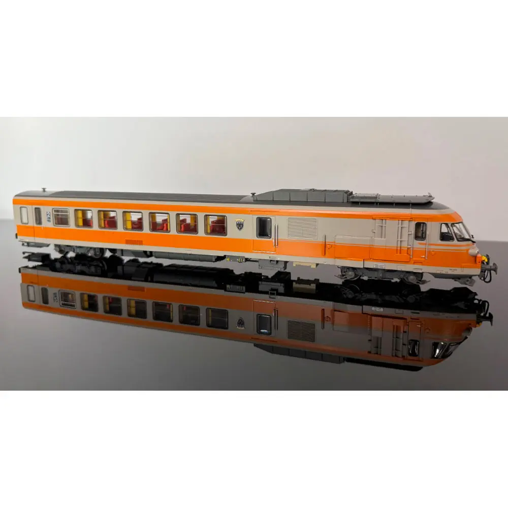 Rame RTG 5 éléments N°37 dépôt de Caen - EPM 221504 - HO 1/87 - SNCF - Ep V - Analogique - 2R - 3