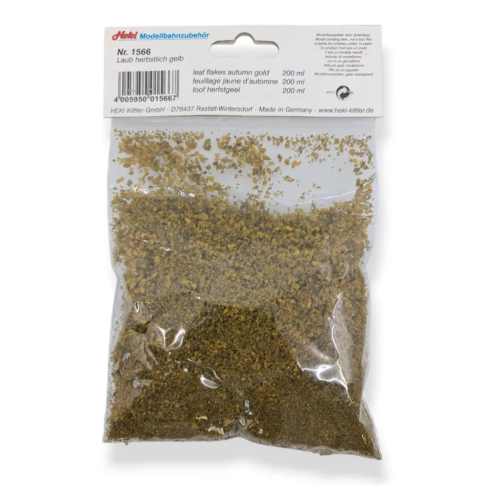 Flocage - Feuillage Jaune d'Automne - HEKI 1566 - Échelle Universelle - 200mL - 3