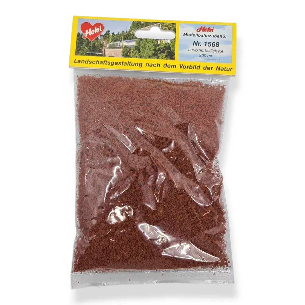 Flocage - Feuillage rouge d'automne - HEKI 1568 - Échelle Universelle - 200mL - 2
