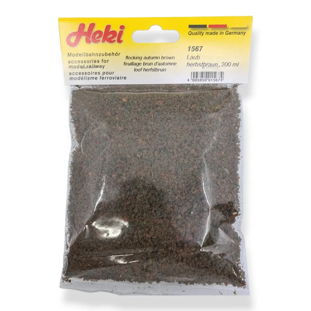 Flocage - Feuillage Brun d'Automne - HEKI 1567 - Échelle Universelle - 200 mL - 2