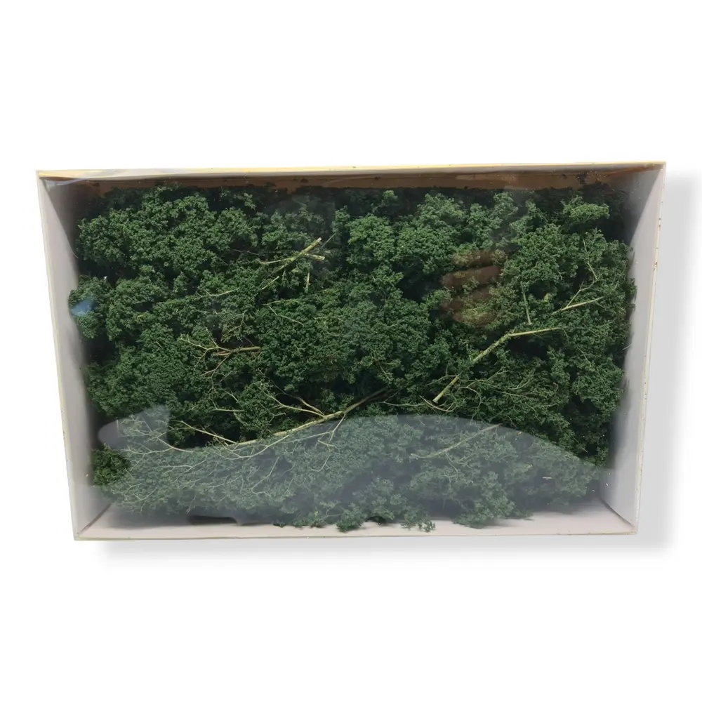 15 Arbres et buissons - Vert foncé - HEKI 1633 - Échelle HO / TT / N / Z - 2