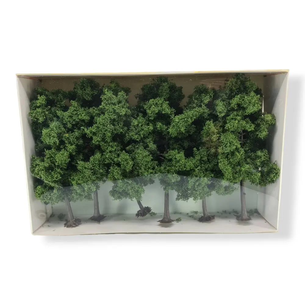 6 Hêtres - Vert - HEKI 1761 - Échelle HO / TT - 180 mm - 2