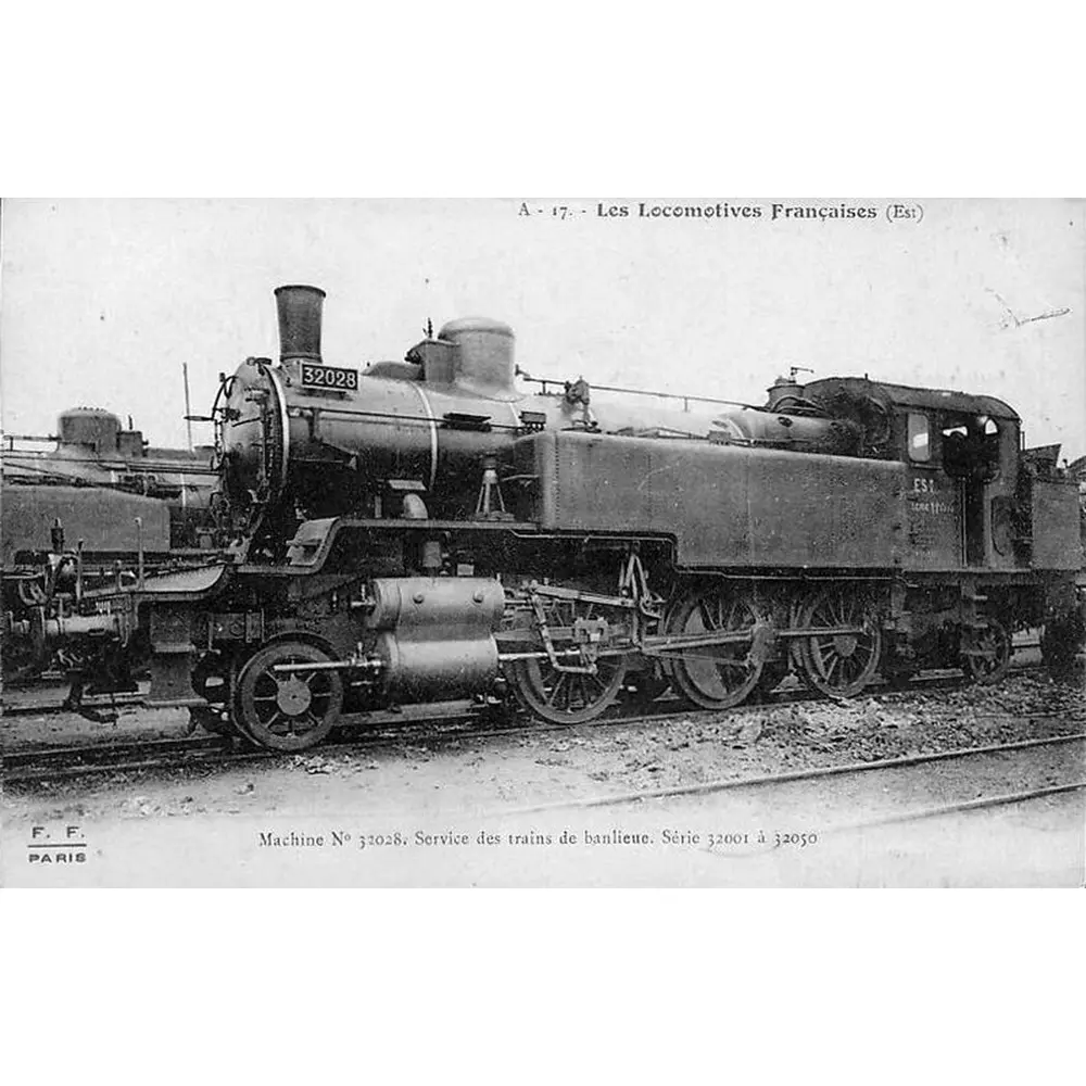 Locomotive à vapeur 131 32014 - Fulgurex 2285/1 - HO 1/87 - EST - Ep II - Digital sound - 2R - 2