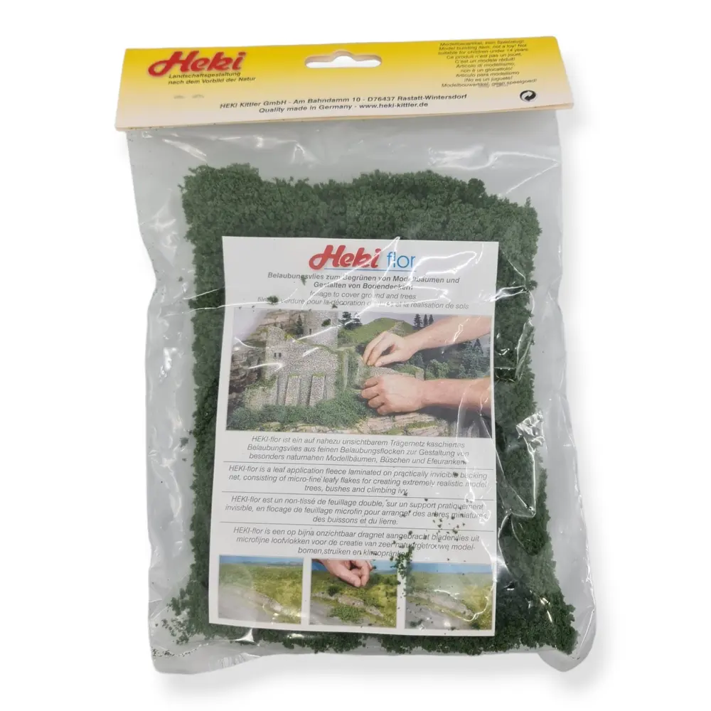 Flocage - Floral - Vert foncé - HEKI 1552 - Échelle universelle - 280x140 mm - 3