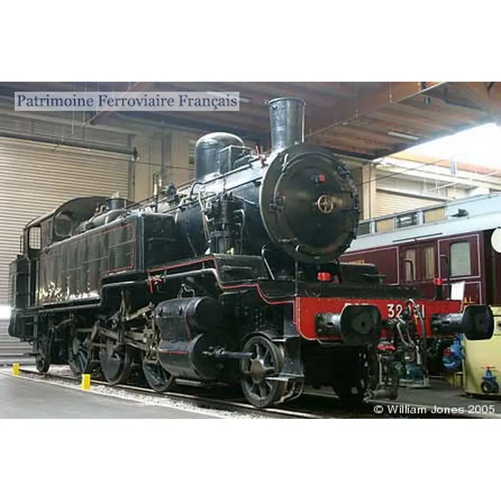 Locomotive à vapeur 131 32031 - Fulgurex 2285/4 - HO 1/87 - EST - Digital sound - 2R - 2