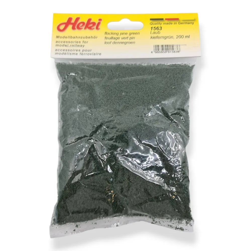 Flocage - Feuillage vert pin - HEKI 1563 - Échelle Universelle - 200 mL - 2
