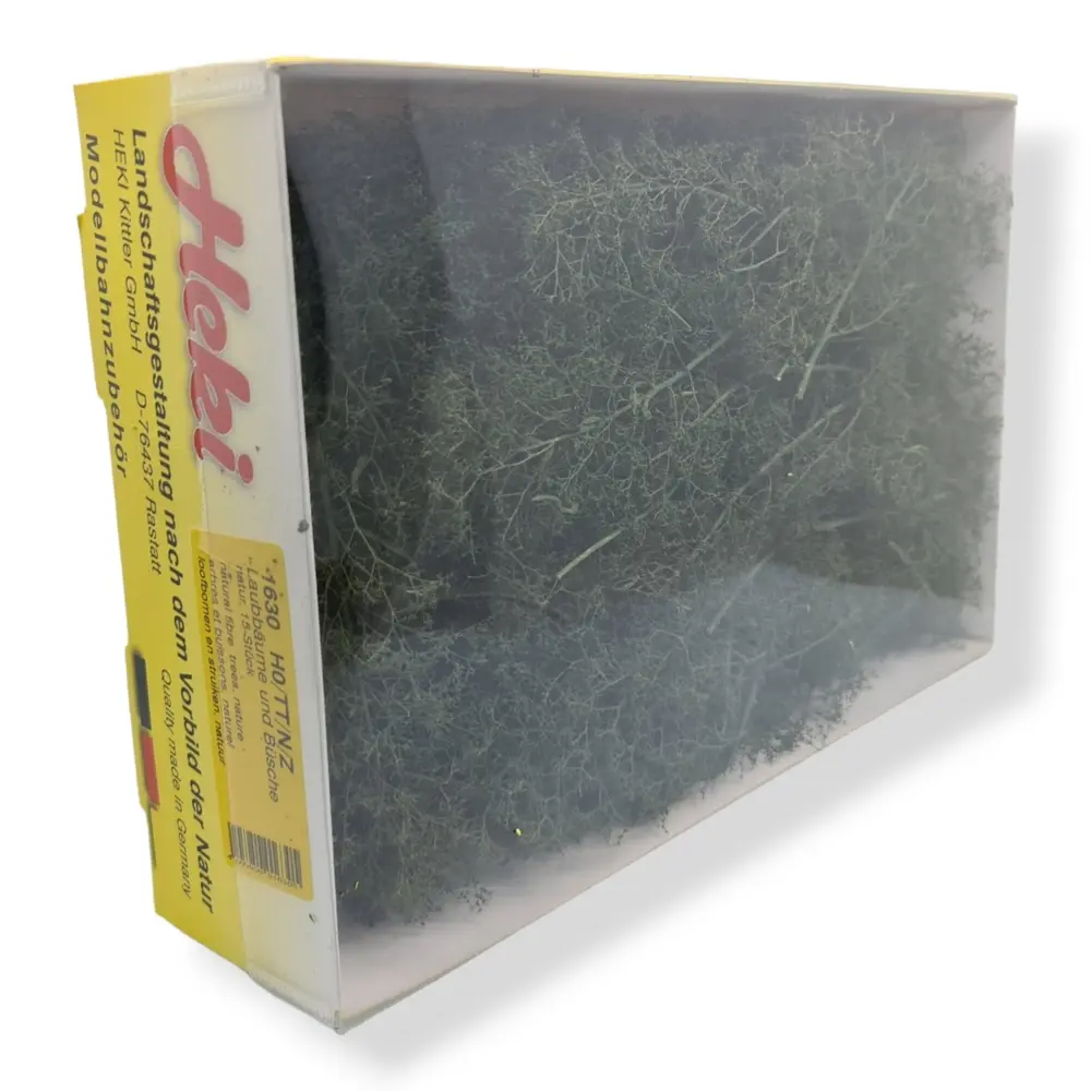 15 Arbres et buissons naturels - Vert - HEKI 1630 - Échelle HO / TT / N / Z - 3