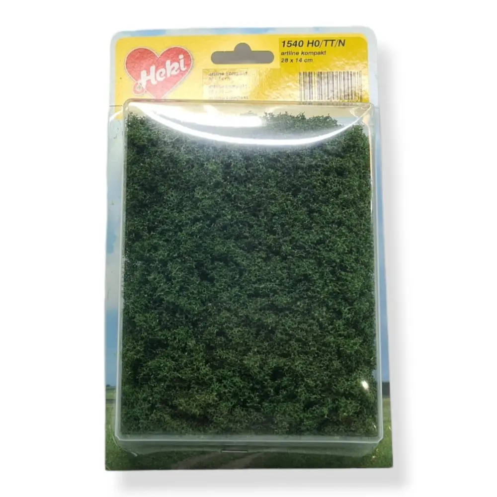 Tapis - Vert foncé - HEKI 1540 - Échelle HO / TT / N - 280x140 mm - 2