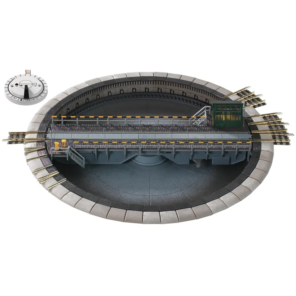 Plaque tournante électrique motorisé & Commande FLEISCHMANN 9152 - N 1/160ème - 4