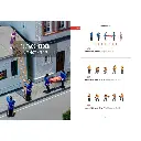 Dépliants nouveautés figurines - FALLER FA-DEP-2024 - 81 pages - Allemand et Anglais - 2