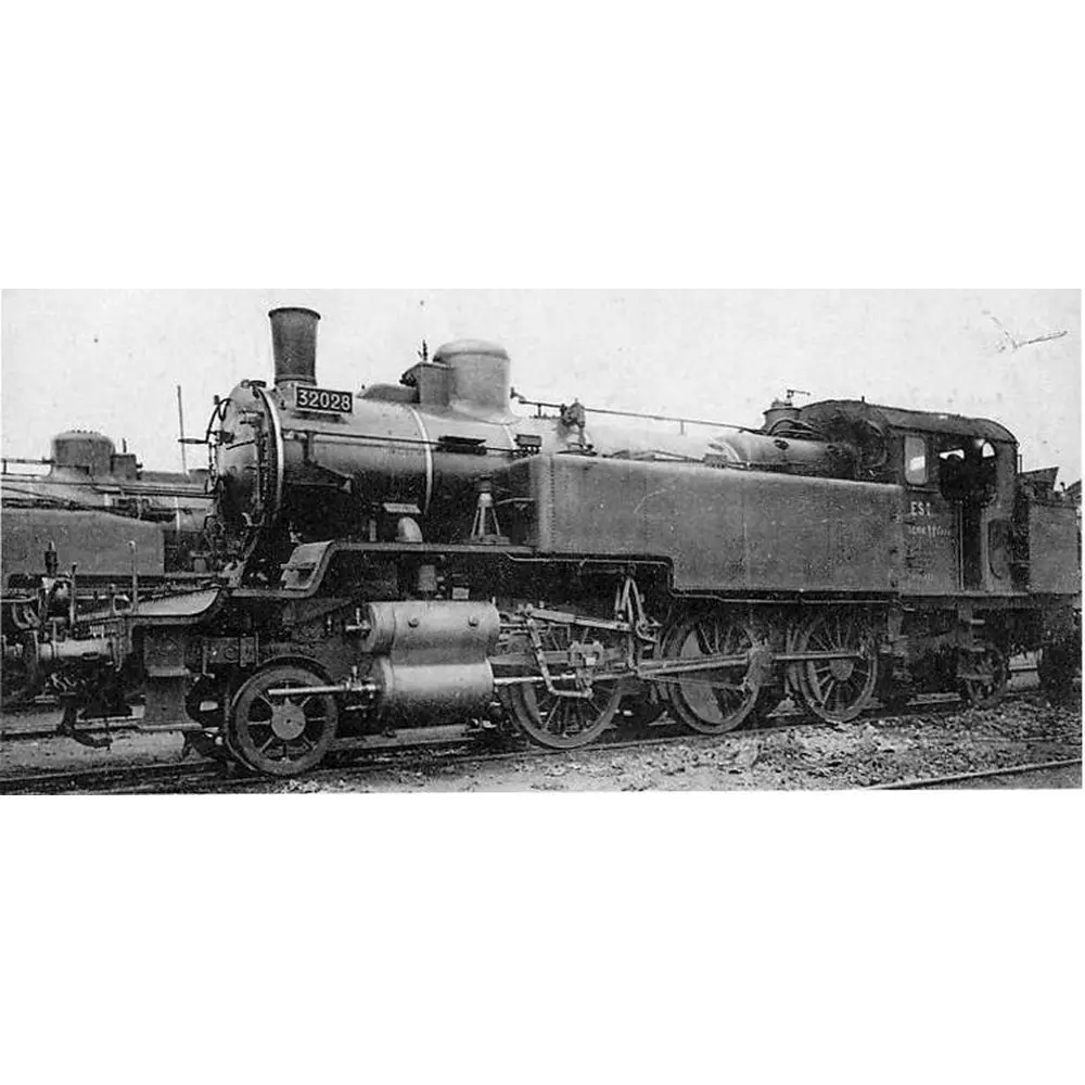 Locomotive à vapeur 131 32028 - Fulgurex 2285/2 - HO 1/87 - EST - Ep II - Digital sound - 2R - 2