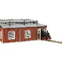 Remise à locomotives circulaire à monter - FLEISCHMANN 6476 | HO 1/87 - 2