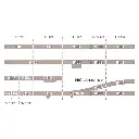 Rail droit avec ballast - 111 mm Fleischmann 9101 - N : 1/160 - Code 80 - 3