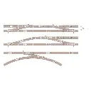 Aiguillage à gauche Fleischmann 9170 cœur plastique code 80 - N 1/160 - 4