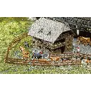 Clôture Bonanza, 930 mm - Faller 272402 - N 1/160 - Ep I - 2