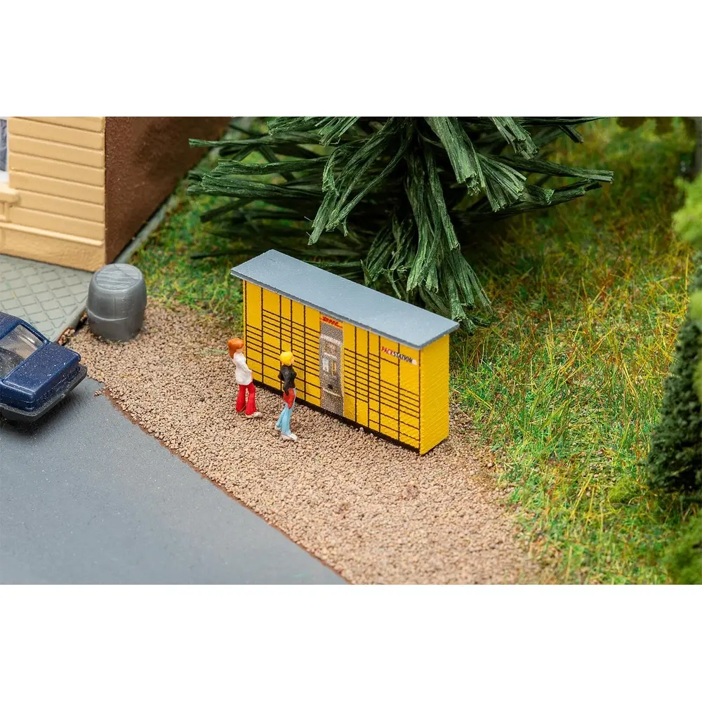 Lot de 2 lockers DHL - Faller 272921 - N 1/160 - 2