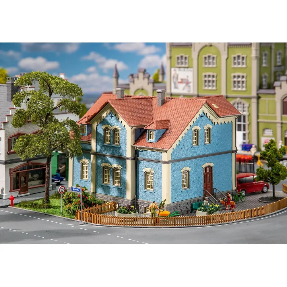 Grande Maison de lotissement -  FALLER 191775 - HO 1/87 - Ep III  - 2