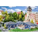 Bâtiment du THW avec hall à véhicules - Faller 231725 - N 1/160 - EP V  - 2