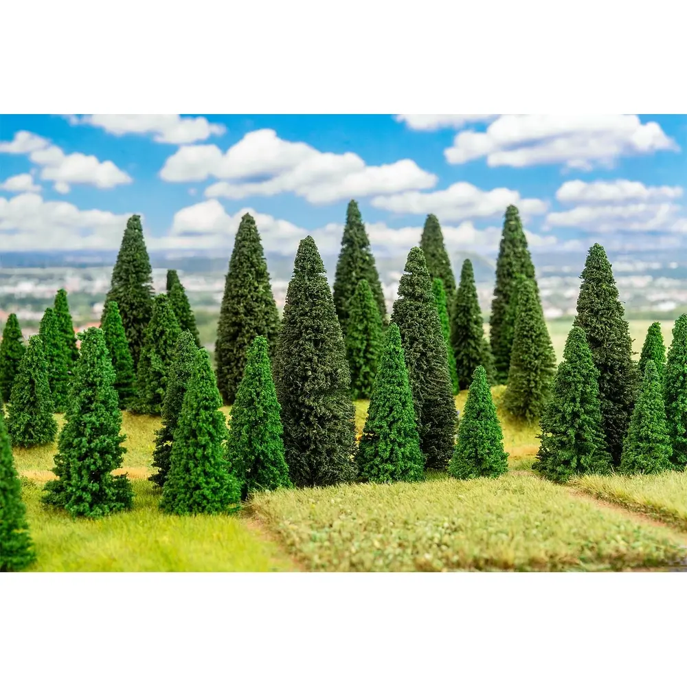 Lot de 100 Sapins - Faller 181543 - Toutes Echelles  - 2