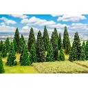 Lot de 100 Sapins - Faller 181543 - Toutes Echelles  - 2
