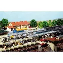 Ensemble de 3 quais avec accessoires - Faller 222119 - N 1/160 - 2