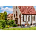 Église du village - Faller 231726 - N 1/160 - EP I - 138 x 75 x 205 mm - 4