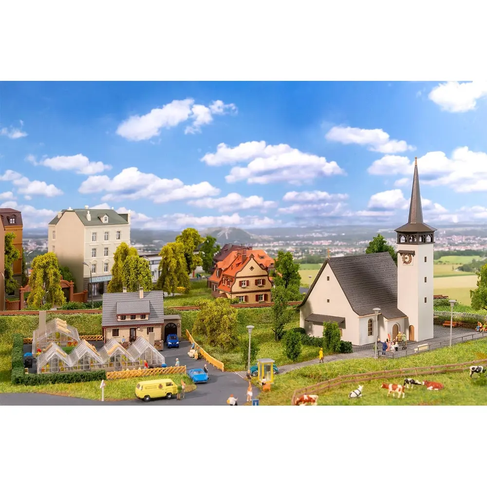 Ensemble d'action du village - Faller 239010 - N 1/160  - 3