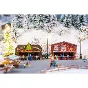 2 stands du marché de Noël - Faller 272021 - N 1/160 - 3