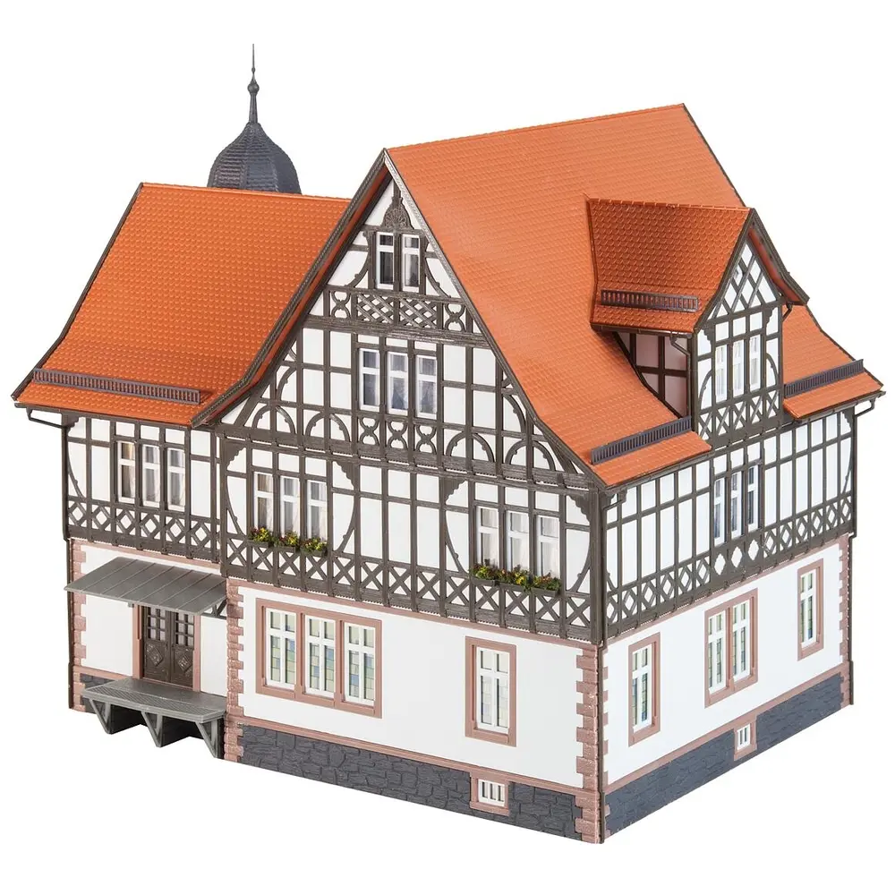 Poste centrale Bad Liebenstein - Faller 191827 - HO 1/87 - Ep.I - 2