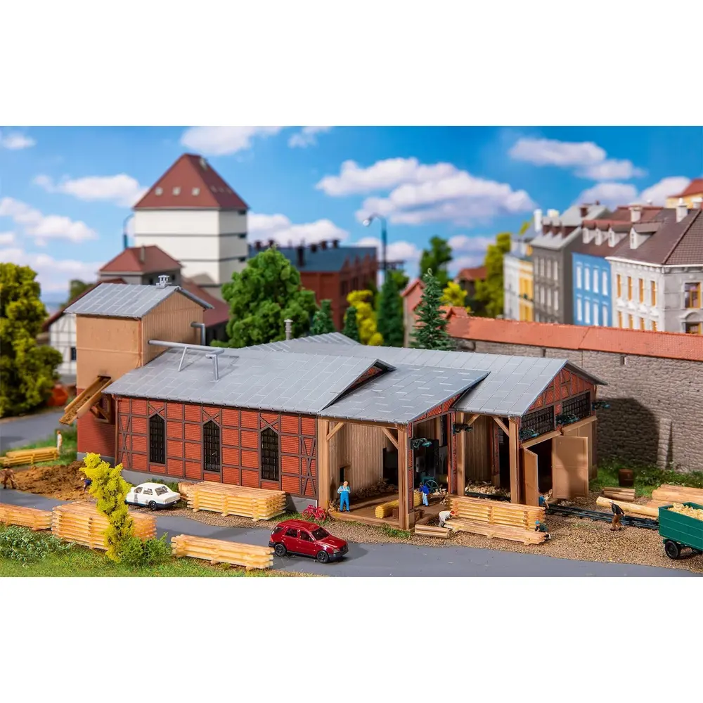 Bâtiment industriel "Scierie" - Faller 231713 - N 1/160 - EP II - 3