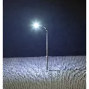 Set de 3 lampadaires de rue avec LED - N 1/160 - Faller 272120 - 2