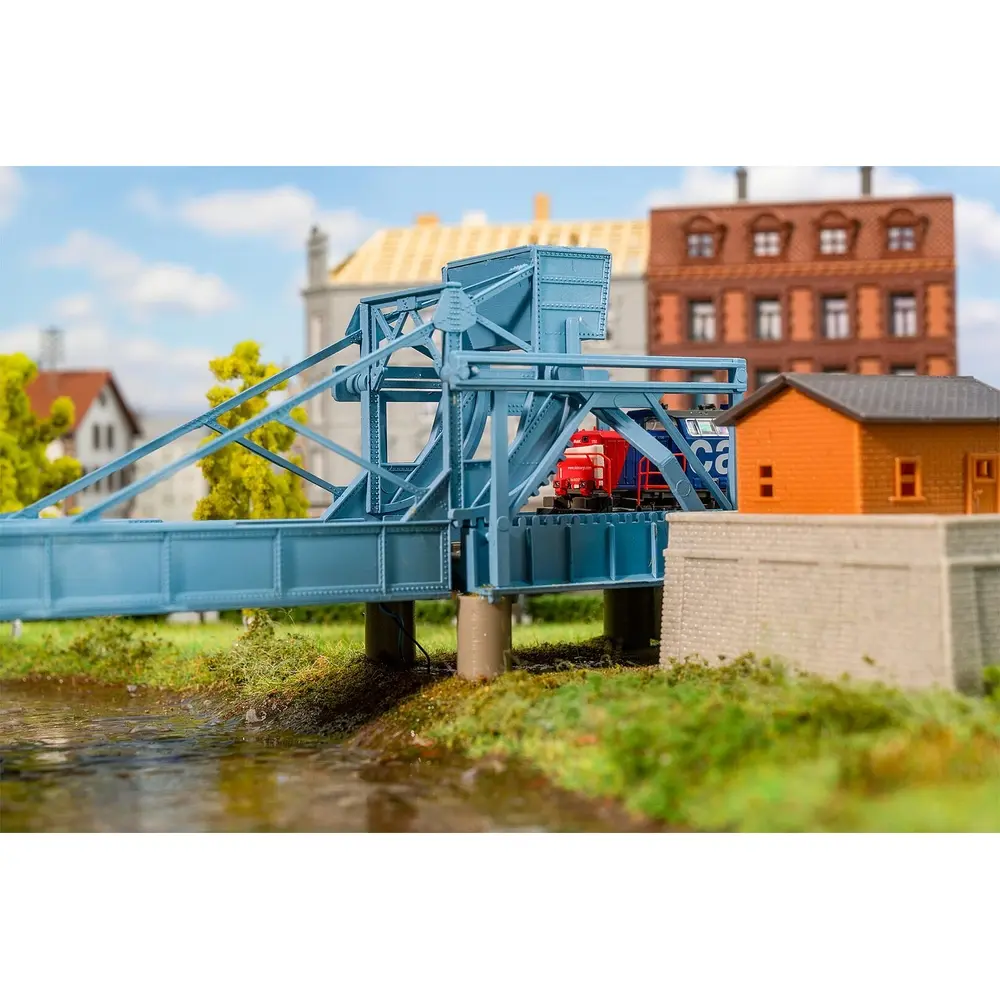 Pont basculant avec entraînement - Faller 222600 - N 1/160 - EP II - 290 x 149 x 94 mm - 5